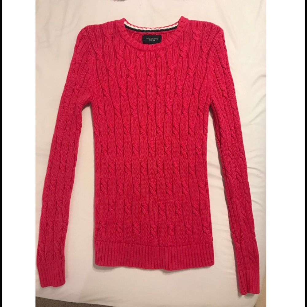 Women's Drifter Cotton Cable Knit Sweater Crewneck